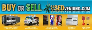 used vending banner