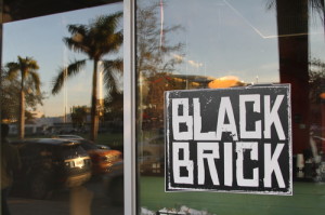 Black brick restaurant