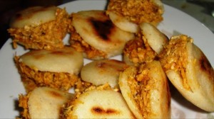 Chicken Arepa